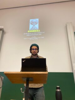 Ramy Abdin mit seinem Thema "Overkill"