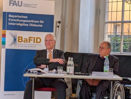 Kuratoriumsvorsitzender Staatsminister Joachim Herrmann und Gründungsdirektor Prof. Dr. Georges Tamer