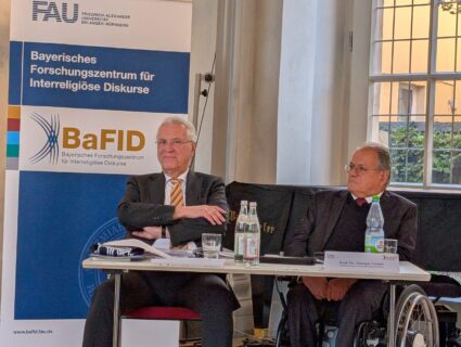 Chairman of the Board of Trustees Minister of State Joachim Herrmann and Founding Director Prof. Dr. Georges Tamer