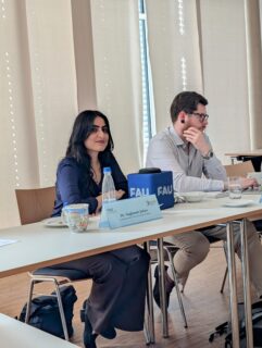 BaFID team members: Dr. Jahan and Mr. Mauritz